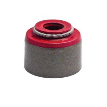 KPMI SEAL, RED VITON, 6.0MM STEM X 0.475" GUIDE (PACK OF 4)