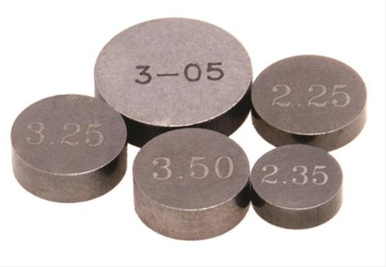 KPMI VALVE ADJ. SHIM, HT STEEL, 9.5MM X 3.15MM (PACK OF 8)