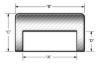KPMI LASH CAP(S) H.T. STEEL 5.5MM ID X .295" OD X .090" H 50PK