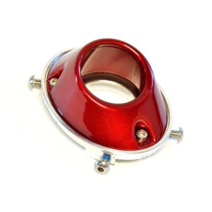 BIG GUN EVO MX / ATV TURNDOWN END CAP ASSEMBLY - RED