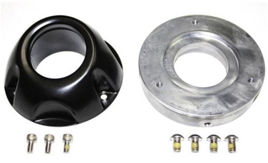 BIG GUN ECO END CAP ASSEMBLY - BLACK