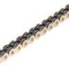 520 X1R CHAIN 118-DL GOLD & BLACK