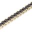 520 X1R CHAIN 124-DL GOLD & BLACK