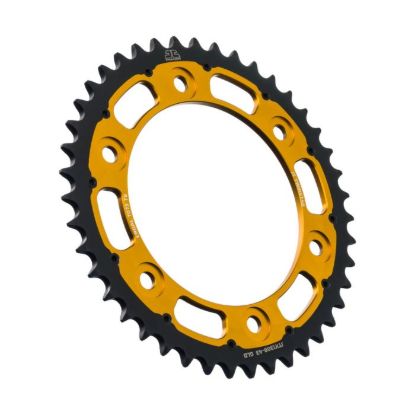 TWINSTAR SPROCKET GOLD 43-TOOTH