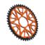 TWINSTAR SPROCKET ORANGE 45-TOOTH