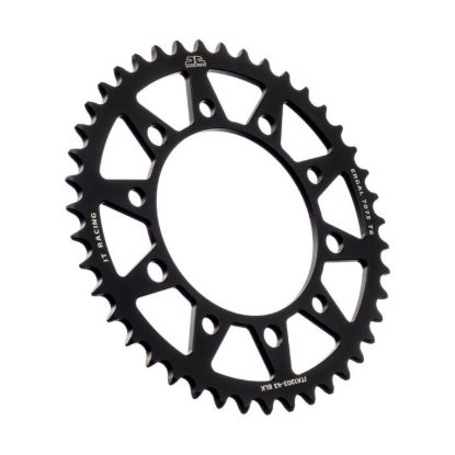 REAR ALLOY SPROCKET BLACK 43-TOOTH