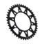 REAR ALLOY SPROCKET BLACK 43-TOOTH