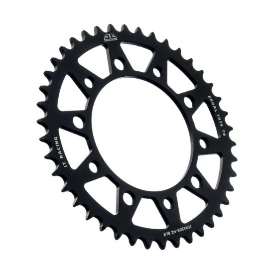 REAR ALLOY SPROCKET BLACK 42-TOOTH