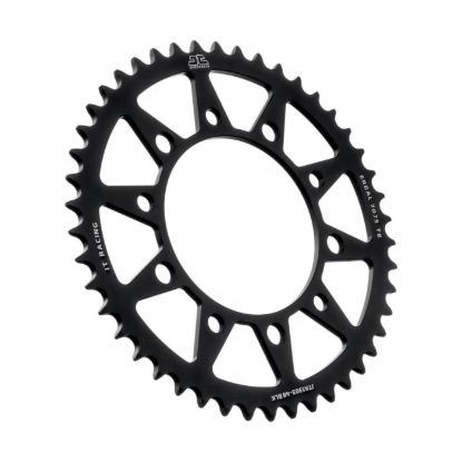 REAR ALLOY SPROCKET BLACK 46-TOOTH