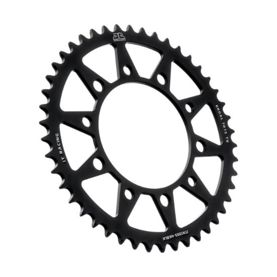 REAR ALLOY SPROCKET BLACK 46-TOOTH