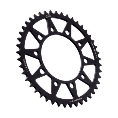 REAR ALLOY SPROCKET BLACK 45-TOOTH