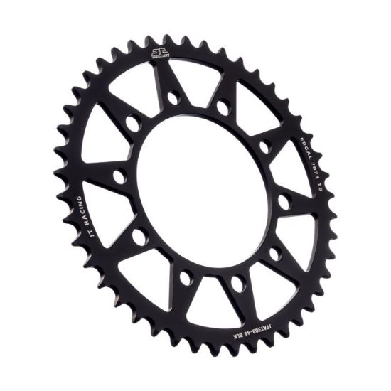 REAR ALLOY SPROCKET BLACK 45-TOOTH