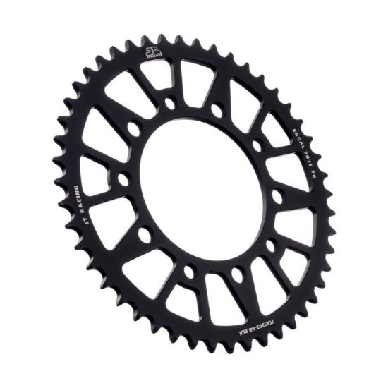 REAR ALLOY SPROCKET BLACK 48-TOOTH