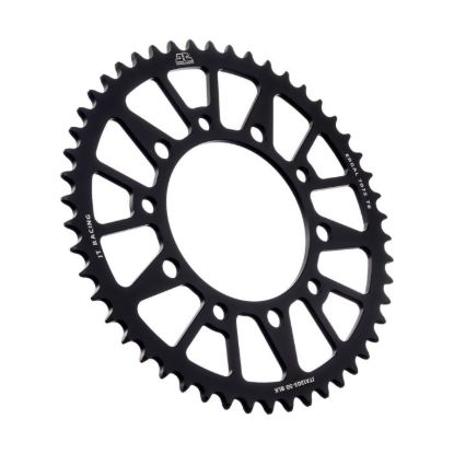 REAR ALLOY SPROCKET BLACK 50-TOOTH