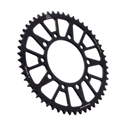 REAR ALLOY SPROCKET BLACK 52-TOOTH