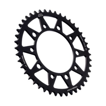 REAR ALLOY SPROCKET BLACK 44-TOOTH