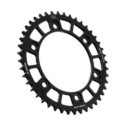 REAR ALLOY SPROCKET BLACK 44-TOOTH