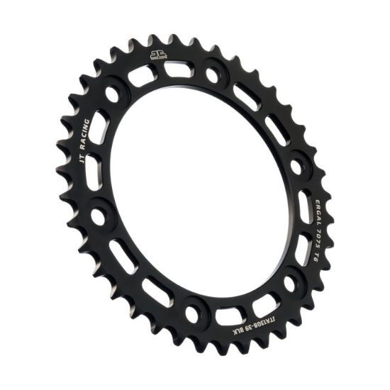 REAR ALLOY SPROCKET BLACK 39-TOOTH