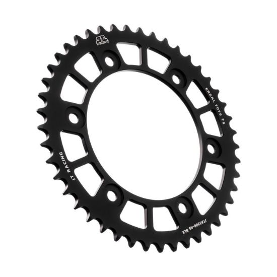 REAR ALLOY SPROCKET BLACK 45-TOOTH
