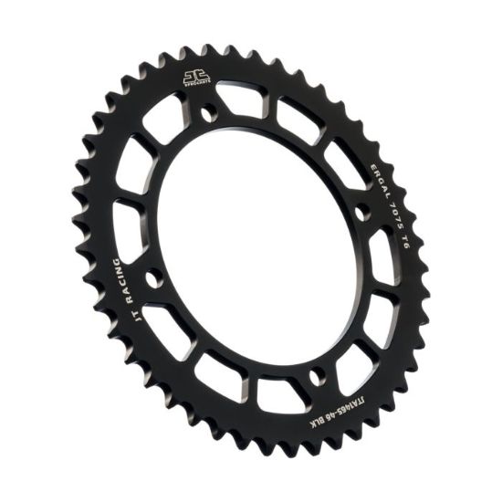 REAR ALLOY SPROCKET BLACK 46-TOOTH