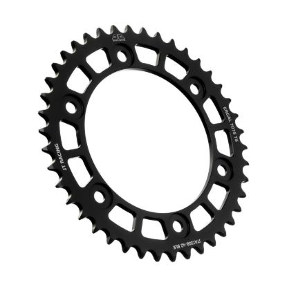 REAR ALLOY SPROCKET BLACK 42-TOOTH
