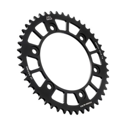 REAR ALLOY SPROCKET BLACK 46-TOOTH