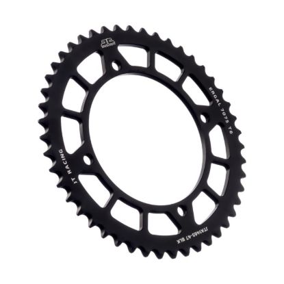REAR ALLOY SPROCKET BLACK 47-TOOTH