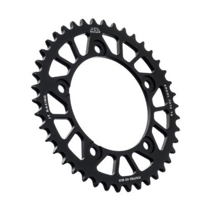 REAR ALLOY SPROCKET BLACK 42-TOOTH
