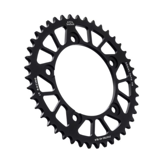 REAR ALLOY SPROCKET BLACK 43-TOOTH