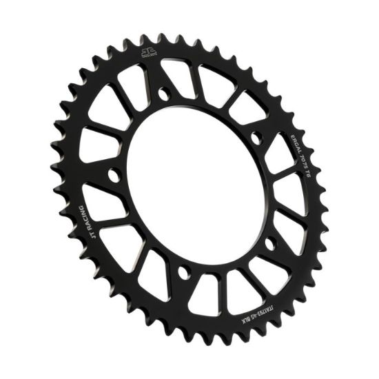 REAR ALLOY SPROCKET BLACK 45-TOOTH