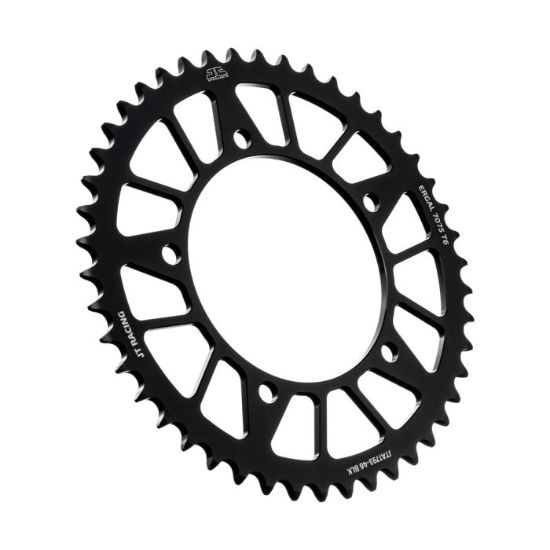 REAR ALLOY SPROCKET BLACK 46-TOOTH