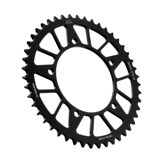 REAR ALLOY SPROCKET BLACK 47-TOOTH