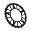 REAR ALLOY SPROCKET BLACK 47-TOOTH