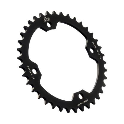 REAR ALLOY SPROCKET BLACK 38-TOOTH