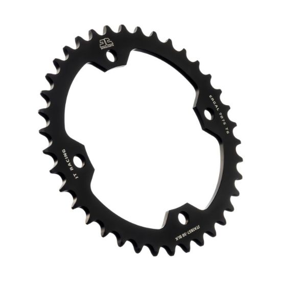 REAR ALLOY SPROCKET BLACK 38-TOOTH