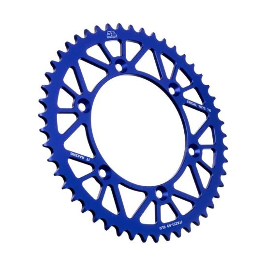 REAR ALLOY SPROCKET BLUE 49-TOOTH