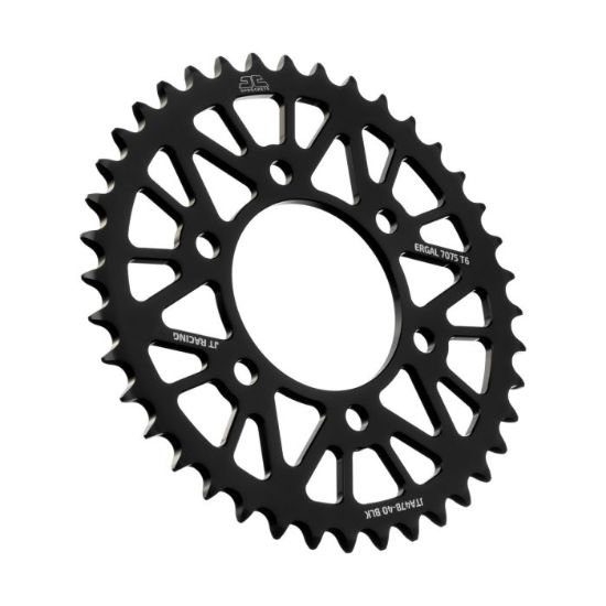 REAR ALLOY SPROCKET BLACK 40-TOOTH
