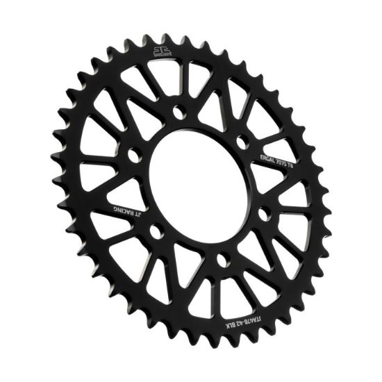 REAR ALLOY SPROCKET BLACK 42-TOOTH