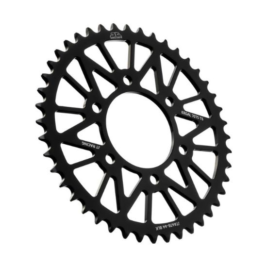 REAR ALLOY SPROCKET BLACK 44-TOOTH