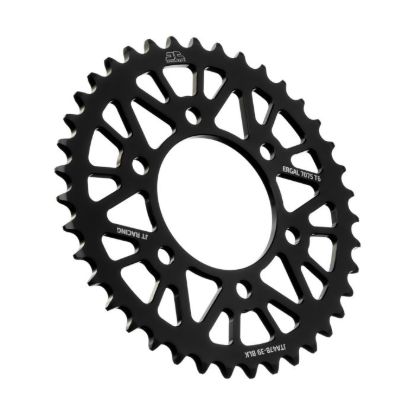 REAR ALLOY SPROCKET BLACK 39-TOOTH
