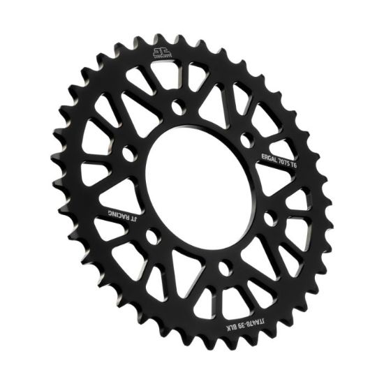 REAR ALLOY SPROCKET BLACK 39-TOOTH
