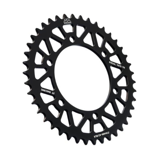 REAR ALLOY SPROCKET BLACK 42-TOOTH