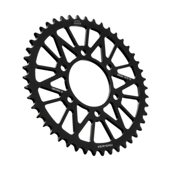 REAR ALLOY SPROCKET BLACK 46-TOOTH