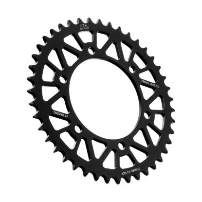 REAR ALLOY SPROCKET BLACK 43-TOOTH