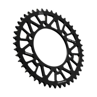 REAR ALLOY SPROCKET BLACK 44-TOOTH