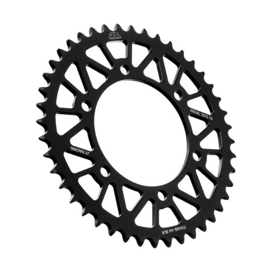 REAR ALLOY SPROCKET BLACK 44-TOOTH