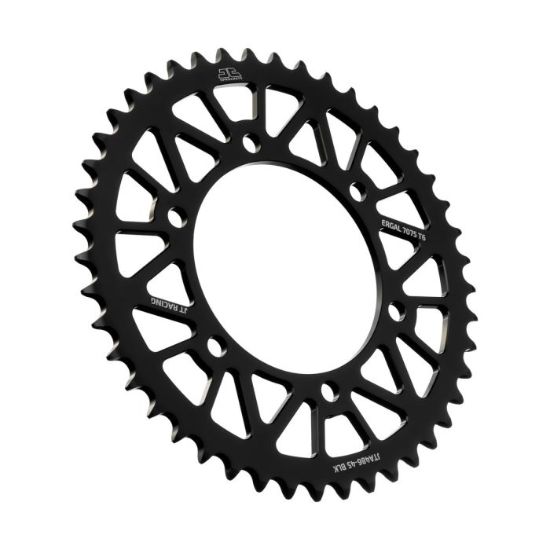 REAR ALLOY SPROCKET BLACK 45-TOOTH