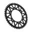 REAR ALLOY SPROCKET BLACK 46-TOOTH