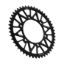REAR ALLOY SPROCKET BLACK 48-TOOTH