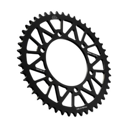REAR ALLOY SPROCKET BLACK 47-TOOTH